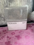 Calvin Klein Modern Cotton Harrison Grey King Flat Sheet. Fixed Price $39.00.