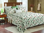 Lake Living Super Soft 4PC Sheet Set For Cabin Lodge Camper Queen And King. Fixed Price $32.95.