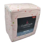 Cuddl Duds Queen Size Heavyweight Flannel Warmer Pink Candy Scatter Sheet Set. Fixed Price $61.75.