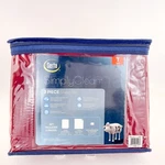 Simple Clean Twin Bed Sheet Set 00% Polyester Red And White New. Fixed Price $32.99.