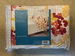 Vintage 2004 Target Spring Basics Twin Sheet Set Multicolor Floral C09. Fixed Price $39.99.