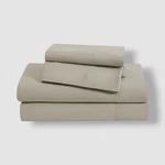 Truly Soft Beige Microfiber Everyday Sheet 3-PIECE Set, Twin Xl. Fixed Price $13.50.
