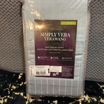 Simply Vera Wang 800 Thread Egyptian Ct King Pillowcase Set Slate Bl Stripe New. Fixed Price $29.99.