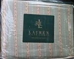 Ralph Lauren Coco Palm Rose Floral Stripe 1 Queen Flat Sheet Vintage Euc Usa. Fixed Price $180.00.