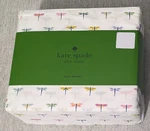 Kate Spade Queen Sheet Set Dragonflies Dragonfly Pink Green Yellow Blue. Fixed Price $89.99.