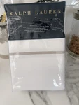 Ralph Lauren Palmer Percale 464 Tc Cotton Queen Flat Sheet Flannel Grey. New!. Fixed Price $69.99.