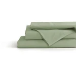 100% Cotton Percale Queen Size, Sage, Deep Pocket, 4 Pieces Set .... Fixed Price $58.81.