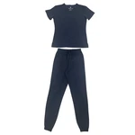 Just Women Navy Blue Set Top & Jogger Pants Size Medical. Fixed Price $19.99.