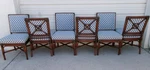 6 Target Back Bamboo Chairs British Colonial Chinoiserie Rattan Mcguire Sty Six. Fixed Price $599.00.