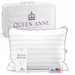 Queen Anne Hotel Collection Standard Size Bed Pillow Adjustable Down Altern.... Fixed Price $135.19.