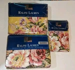 Ralph Lauren Brooke Floral Queen Sheet Set (flat, Fitted, 2 Cases) Nip. Fixed Price $295.00.