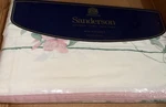 Vintage Martex Sanderson Ville Lyon Full Flat Sheet. Fixed Price $9.99.