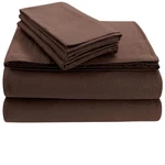 Tribeca Living Flsoedss Luxury Solid Flannel Deep Pocket Sheet Set, Full, Cho.... Fixed Price $88.96.