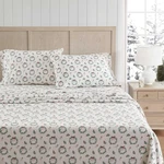 Martha Stewart Queen Size Flannel Sheets Anti-pilling Wrinkle-resistant Soft Cot. Fixed Price $77.47.