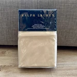 Ralph Lauren Queen Bedford Sateen Flat Sheet - Champagne Beige 800 Thread Count. Fixed Price $89.00.
