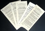Vintage 1950S Social Security Administration Instruction Sheets Set Of Forms. Fixed Price $20.00.