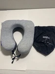 Napfun Premium Memory Foam Neck Pillow W/ Magnetic Therapy Cloth & Carrying Bag. Fixed Price $12.50.
