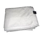 American Living White Cream Paisley King/california Flat Sheet 104X102. Fixed Price $55.20.