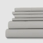Ienjoy Home Gray Premium Soft Style 6-PIECE Sheet Set Size, Queen. Fixed Price $19.98.