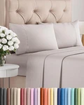 Twin 4 Piece Sheet Set - Comfy, Breathable & Cooling Hotel Luxury Bedding For. Fixed Price $38.61.
