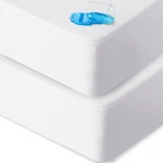 2 Pack Queen Mattress Protector 60" X 80", White. Fixed Price $50.69.