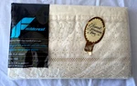 Vtg..fieldcrest..combed Percale..cream..trousseau Lace Edging..king Flat Sheet. Fixed Price $49.99.