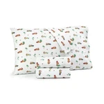 Martha Stewart Collection Holiday Printed 3-PIECE 200 Thread Count Cotton Bed Sh. Fixed Price $33.00.