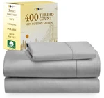 California Design Den Softest 100% Cotton Sheets, Twin Xl Set, 3 Pieces,. Fixed Price $89.39.