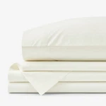 The Company Store Classic Cool Cotton Percale Bed Sheet Set Solid 100%. Fixed Price $34.00.