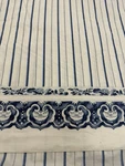 Vintage Ralph Lauren Floral Blue Twin Flat Sheet Made Usa. Fixed Price $42.00.
