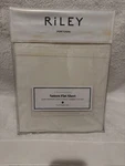 Riley Home Sateen Flat Sheet Ivory Size Twin/twinxl. Fixed Price $30.00.