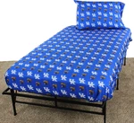 Everything Comfy Kentucky Wildcats Full Sized 4 Piece Sheet Set, Team Color Back. Fixed Price $69.99.