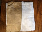 Restoration Hardware Italian Banded Sateen Full Bed Skirt Cotton Flax New!. Fixed Price $39.99.