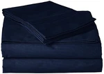 Tribeca Living King Bed Sheet Set, Crisp And Smooth Cotton Percale Solid Shee.... Fixed Price $96.66.