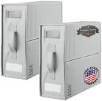 Loft + Ivy Sheet Organizers And Storage Bed Holders Box For Linen. Fixed Price $75.22.