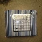 Ashley Cooper Twin Flannel Sheets 100% Cotton White & Blue New Package. Fixed Price $16.00.