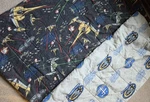 Star Wars 90S Vintage Episode 1 Twin Reversible Comforter Flat Sheet Pillowcase. Fixed Price $109.00.