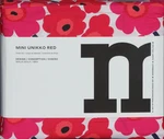Marimekko Mini Unikko Red Queen Sheet Set Maija Isola 100% Cotton Oekotex Nwt. Fixed Price $150.00.