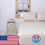 Venice Home 100 Cotton Bed Sheet Set Deep Pocket T-shirt Fabric Jersey Knit. Fixed Price $64.18.