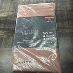 Simply Vera Wang 100% Supima Cotton 600 Tc (2) Nutmeg Standard Pillowcases Nip. Fixed Price $13.00.