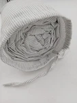 Ienjoy Home Queen Set 4 Piece Microfiber Gray White Stripe Bed. Fixed Price $29.98.
