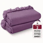 Hotel Quality Fitted Deep Pocket Breathable Soft Elastic Mattress Sheets. Fixed Price $24.99.