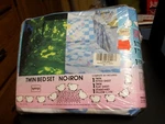 Vintage Springs Sweet Dreams Collection "glo-bunnies" Twin Bed Sheet Set. Fixed Price $49.95.