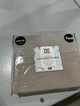 Bibb Home Bamboo 2000 Thread Chambray Heathered Sheet Set, Twin - Grayish Taupe. Fixed Price $51.99.