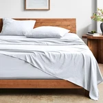 Bare Home Queen Sheet Set Luxury 1800 Ultra-soft Stonewashed Microfiber Brus. Fixed Price $40.99.