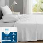 Degrees Of Comfort Coolmax Cooling Sheets Size Bed Queen, White. Fixed Price $50.99.