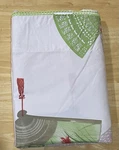 Yves Delorme Eventails Pink Flat Sheet. Fixed Price $75.00.