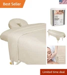 Forpro Flannel 3-PIECE Massage Sheet Set Tables, Includes Flat, .... Fixed Price $55.60.