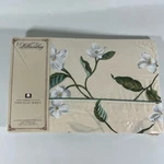 Williamsburg Crown Crafts Garden Images Twin Percale Flat Sheet, Magnolia New. Fixed Price $27.96.