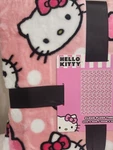 Hello Kitty Cloud Plush Throw Nwt 60IN X 90IN Sanrio Northwest Heart Dots China. Fixed Price $49.99.